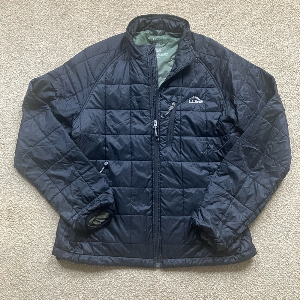 LL Bean micro puff jacket.  Size medium.